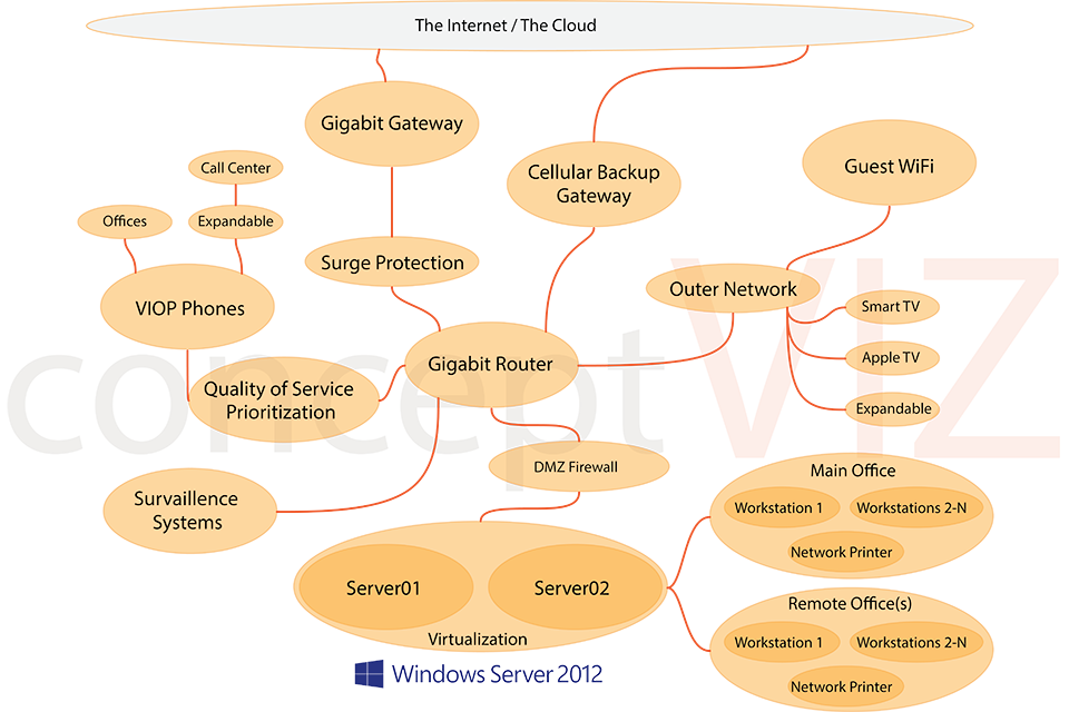 concept VIZ Network Infrastructure Design